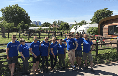 Group of volunteers